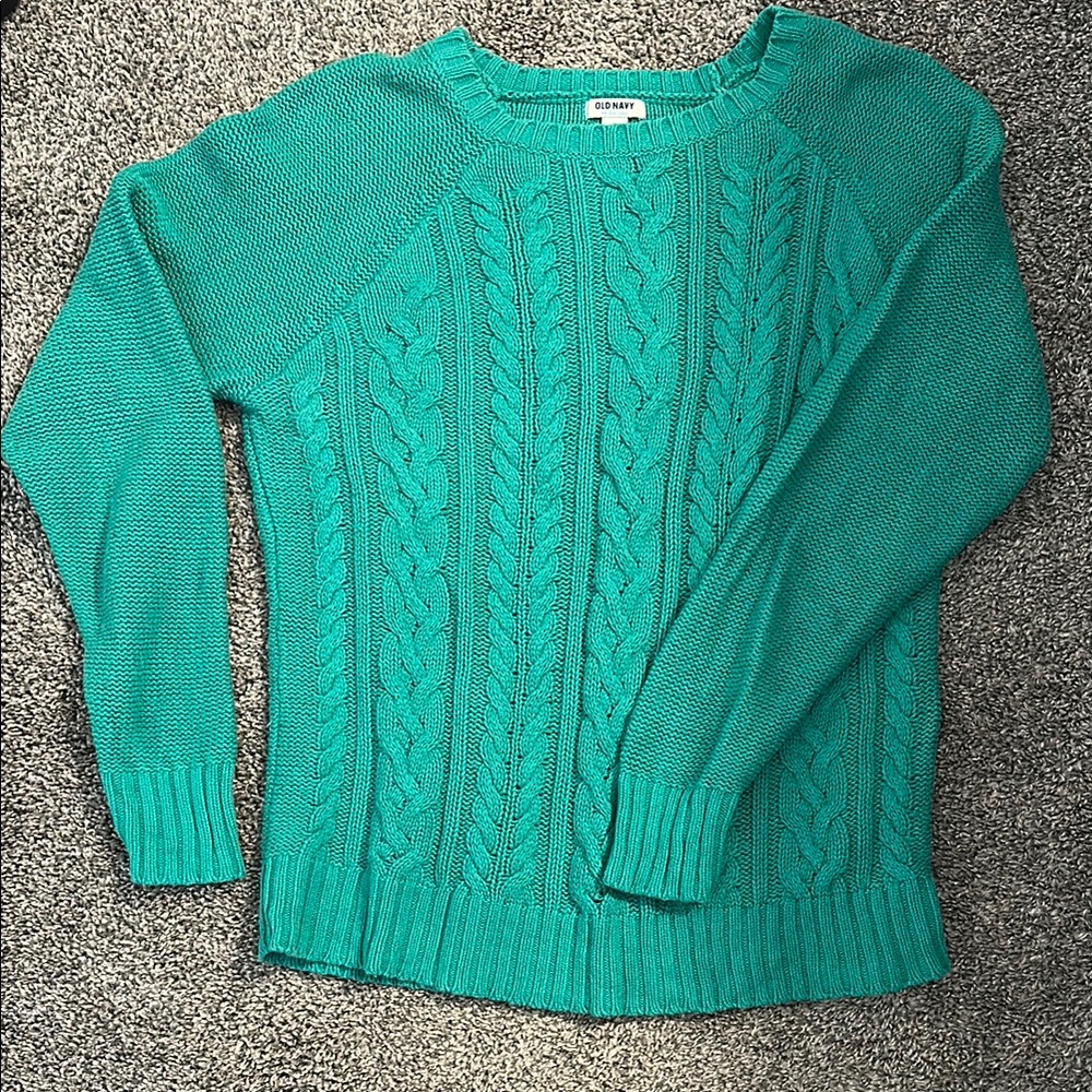 Old Navy Women's Teal Sweater